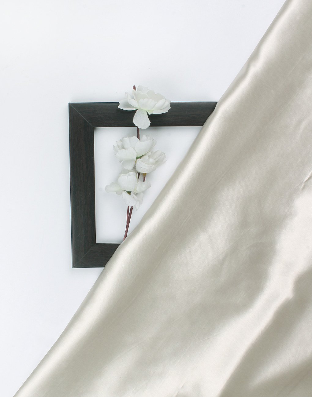 polyester satin shirt